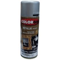 Kit Tinta Spray Prata Metallik 4 Unidades Ref 53 - COLORGIN Kit Tinta Spray Prata Metallik 4 Unidades Ref 53 - COLORGIN