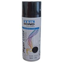 Kit Tinta Spray Preto Brilhante Super Color 6 Unidades 350ml - TEK BOND