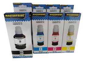 Kit Tintas Gi-10 Preto Ciano Magenta Amarelo Para Canon Kit Tintas Gi-10 Preto Ciano Magenta Amarelo Para Canon
