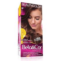 Kit Tintura Bela&Cor 6.35 Chocolate Glamour Beauty Color