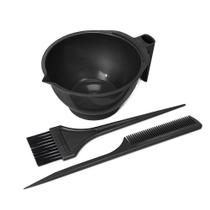Kit tintura coloração tigela pincel e pente profissional Kit tintura coloração tigela pincel e pente profissional