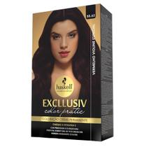 Kit Tintura Haskell Excllusiv Color Pratic Vermelho Violine 55.62