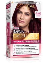 Kit Tintura Imédia Excellence L'Oréal Vermelho Profundo 4466