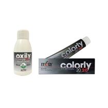 Kit Tintura Itely 10N Loiro Ultra Claro 60ml + Água Oxigenada 9% 30 volumes 60ml