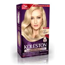 Kit Tintura Koleston Louro Especial Claríssimo Acinzentado 121