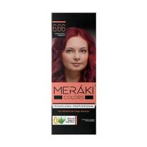 Kit Tintura Meráki Color Louro Escuro Vermelho 6.66 125gr Kit Tintura Meráki Color Louro Escuro Vermelho 6.66 125gr