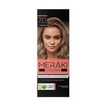 Kit Tintura Meráki Color Louro Médio 7.0 125gr Kit Tintura Meráki Color Louro Médio 7.0 125gr