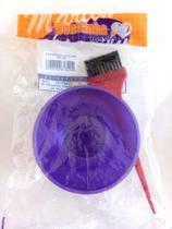 Kit Tintura Pintura Para Cabelo Tigela 300 Ml + Pincel - 2 Peças
