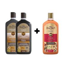 Kit Tío Nacho Antigrisalhos Antiqueda Shampoo Ginseng Revitalização E Crescimento Kit Tío Nacho Antigrisalhos Antiqueda Shampoo Ginseng Revitalização E Crescimento