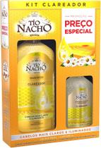 Kit Tio Nacho Clareador Antiqueda Camomila Shampoo 415ml + 1 Condicionador 200ml Kit Tio Nacho Clareador Antiqueda Camomila Shampoo 415ml + 1 Condicionador 200ml