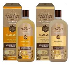 Kit Tio Nacho Clareador Shampoo 415ml Condicionador Kit Tio Nacho Clareador Shampoo 415ml Condicionador