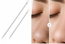 Kit Tira Cravos Acne e Espinha Profissional Aço Inoxidável Kit Tira Cravos Acne e Espinha Profissional Aço Inoxidável