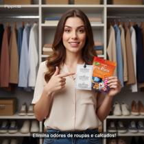 Kit Tira Mofo 4 Desumidificadores 110g com Absorção de Umidade, e 90 Discos de Algodão Apolo Ziplock para Limpeza Facial e Remoção de Maki