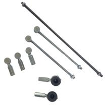 Kit Tirante do Câmbio Universal 1 Haste Longa/ 2 Hastes Curtas Veículos Peugeot e Citroen (Todos) Kit Tirante do Câmbio Universal 1 Haste Longa/ 2 Hastes Curtas Veículos Peugeot e Citroen (Todos)