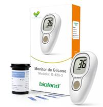 KIT tiras + Aparelho Bioland G-425-3 - Com USB