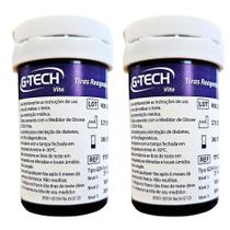 Kit Tiras Reagentes Medidor De Glicose 100 Unidades G-tech Vita