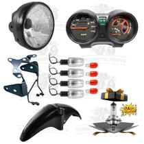 Kit Titan 150 Ano 2004 a 2008 Farol Completo Painel Completo 4 Piscas Paralama Suporte Aranha Farol Kit Titan 150 Ano 2004 a 2008 Farol Completo Painel Completo 4 Piscas Paralama Suporte Aranha Farol