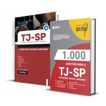 KIT TJ SP Escrevente Técnico Judiciário + 1000 Questões - Ed. Alfacon - Solução