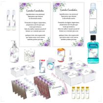 Kit Toalete Banheiro Feminino e Masculino 48 Adesivos 2 Placas Convidados