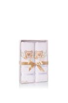 Kit Toalha 02 peças Infantil Marrom