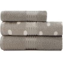 Kit Toalha 3 Peças Banho + Rosto 100% Algodão Felpudo Prisma Dohler - Emcompre