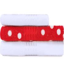 Kit Toalha 3 Peças Banho + Rosto 100% Algodão Felpudo Prisma Dohler - Emcompre Kit Toalha 3 Peças Banho + Rosto 100% Algodão Felpudo Prisma Dohler - Emcompre