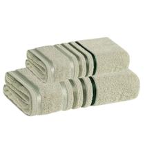 Kit Toalha Banhão e Rosto Algodão Lumina Matcha Karsten Kit Toalha Banhão e Rosto Algodão Lumina Matcha Karsten