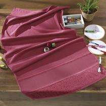 Kit toalha banhão felpudo jacquard bordar softbella 2 peças Kit toalha banhão felpudo jacquard bordar softbella 2 peças