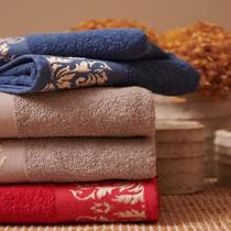 kit Toalha Banhao LM Peter 75cm x 130cm Viena- 04 Unidades Sortido