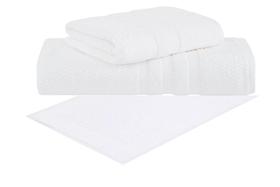 Kit Toalha Banho Rosto Piso 3 Pçs Vanilla Extra Soft Buddemeyer