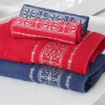 Kit Toalha de banho 2 und. e Toalha de Rosto 2 und. Algodão Kit Toalha de banho 2 und. e Toalha de Rosto 2 und. Algodão