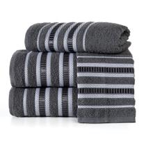 Kit Toalha de Banho e Rosto 02 Peça 100% Algodão Grande Grosso Alta Absorção New Madrid Toque Macio