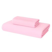 Kit Toalha de Banho e Rosto Gigante Adulto Macia 1,40 m x 70 cm Alta Absorção Luxo 2 Peças