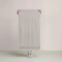 Kit Toalha De Banho E Rosto Karsten 100 Algodão Platina