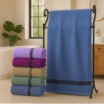 Kit Toalha de Banho Edge Chessed Comfort - Algodão - 5 peças Kit Toalha de Banho Edge Chessed Comfort - Algodão - 5 peças