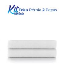KIT-Toalha de Banho Hotel Pérola Premium Profiline Luxury 2 Peças Banhão - Teka KIT-Toalha de Banho Hotel Pérola Premium Profiline Luxury 2 Peças Banhão - Teka