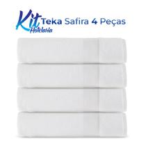 KIT-Toalha de Banho Hotel Safira Premium Profiline Luxury 4 Peças Banhão - Teka