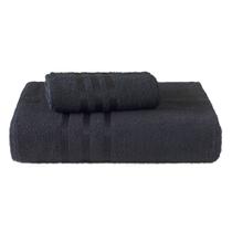 Kit Toalha de Banho + Rosto - Diversas Cores - 100% Algodão Macia