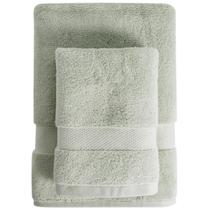 Kit Toalha de Banho Rosto Super Soft Verde - Corttex Kit Toalha de Banho Rosto Super Soft Verde - Corttex