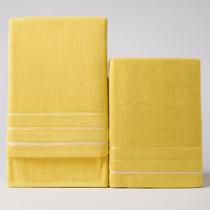 Kit toalha de banho + toalha de rosto algodão pop-marcotex