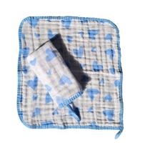 Kit toalha de boca soft teciclean 2 unidades 100% algodão 35x35cm