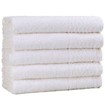 KIT Toalha Hotel/Pousada/Spa - 5 Rosto - Profis - Alta Absorção (Branco Off White) KIT Toalha Hotel/Pousada/Spa - 5 Rosto - Profis - Alta Absorção (Branco Off White)