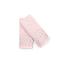 Kit Toalha Lavabo 2 Peças com Renda Roma Bouton