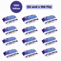 Kit Toalha umedecida Baby Byn Premium (sem álcool) com 1200 un. - 12 pacotes com 100 un Kit Toalha umedecida Baby Byn Premium (sem álcool) com 1200 un. - 12 pacotes com 100 un