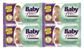 Kit Toalha Umedecida Baby Free 200 Unidades Kit Toalha Umedecida Baby Free 200 Unidades