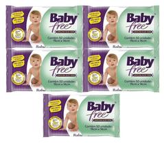 Kit Toalha Umedecida Baby Free 250 Unidades Kit Toalha Umedecida Baby Free 250 Unidades