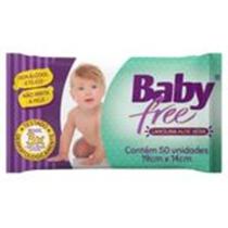kit toalha umedecida Baby Free com 500 toalhas - QLB