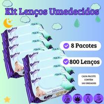 Kit Toalha Umedecida Baby Free Lenço Umedecido bebê Qualybless Quantidade:800 - 8 Pacotes Kit Toalha Umedecida Baby Free Lenço Umedecido bebê Qualybless Quantidade:800 - 8 Pacotes