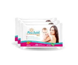 KIT Toalha Umedecida Meu Bebe Ultra 150 Unidades KIT Toalha Umedecida Meu Bebe Ultra 150 Unidades