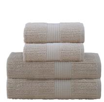Kit Toalhas Banho Buddemeyer 4 Peças Fio Penteado canelado Kit Toalhas Banho Buddemeyer 4 Peças Fio Penteado canelado